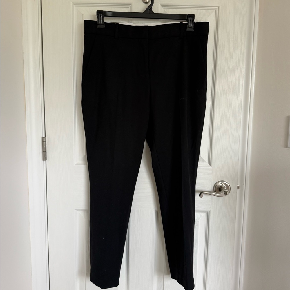 Women’s Everlane Black Wool Blend Size 12 Ankle Pant